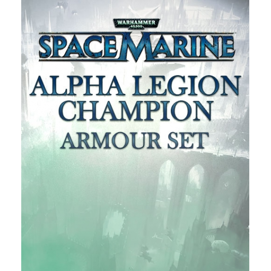 Warhammer 40,000: Space Marine - Alpha Legion Champion Armour Set