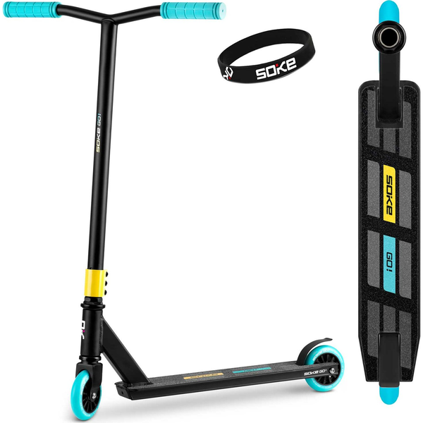 Soke Go Freestyle Kaszkadőr Roller Haladóknak Sárga Kék 1544
