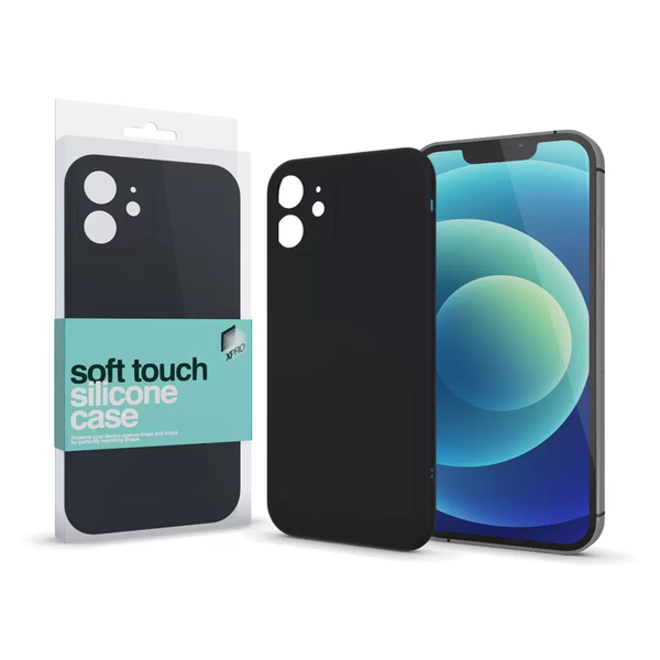 XPRO Soft Touch Silicone Case Slim Black за Huawei P30 Lite