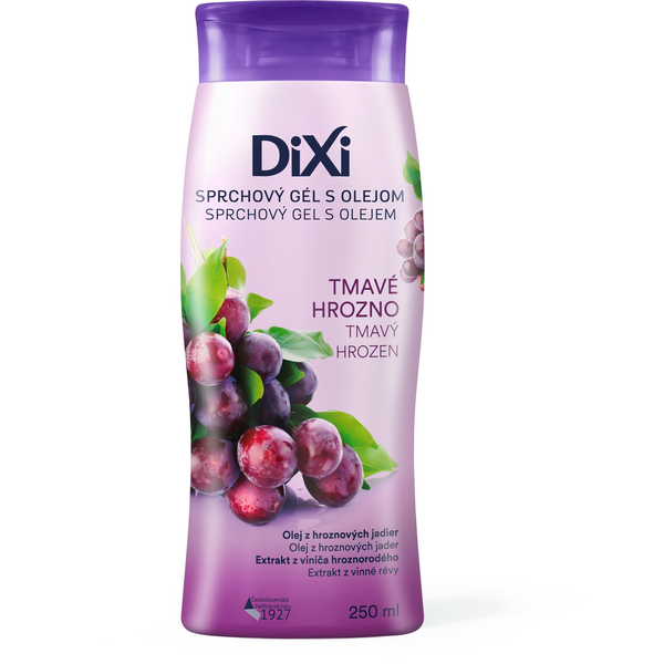 DIXI olajos tusfürdő fekete szőlő 250 ml