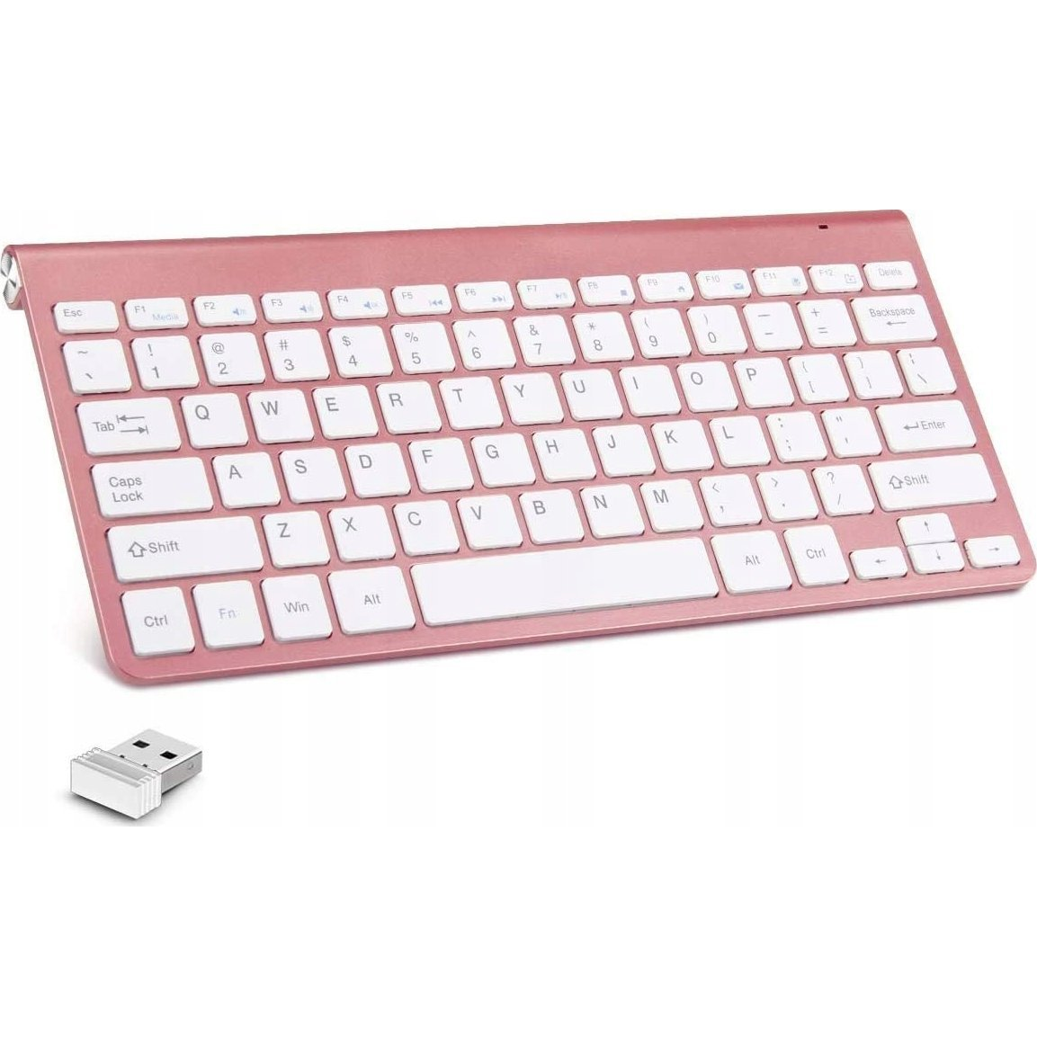 Setty Vezeték Nélküli Billentyűzet - Rózsaarany Színű (GSM111405)