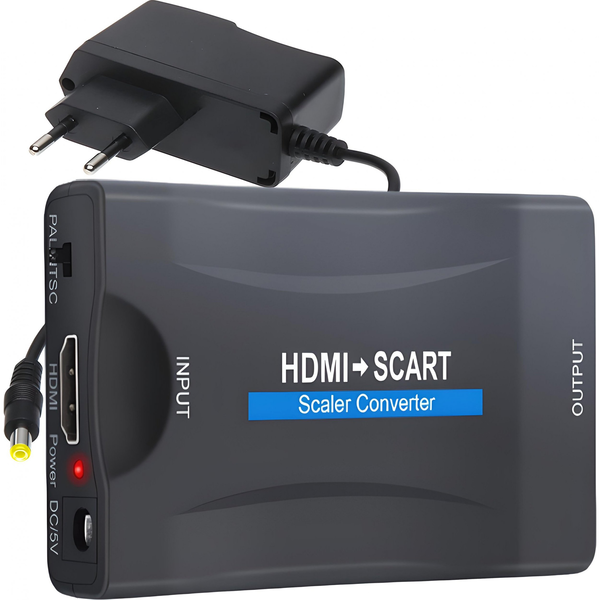 Adapter AV Retoo ADAPTER KONWERTER HDMI DO NA SCART AV EURO FULL HD