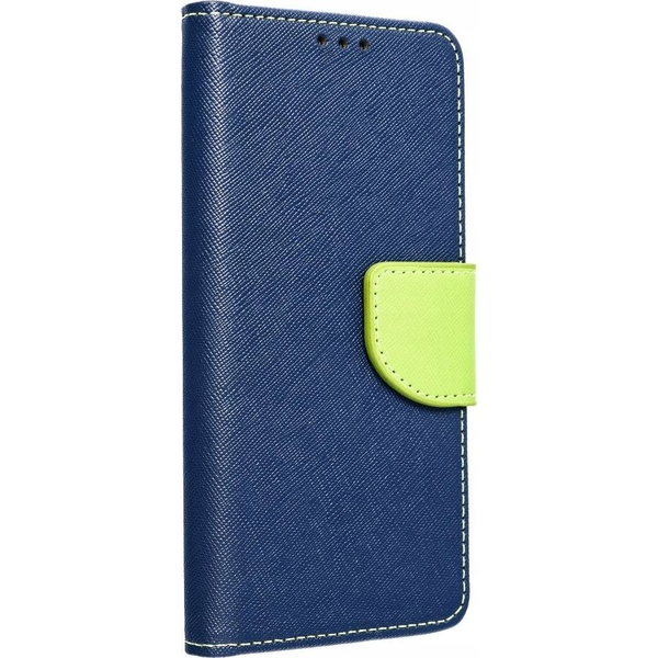 Fancy Xiaomi Redmi 13C/Poco C65 Flip Tok - Kék/Lime