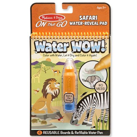 Melissa & Doug szafari rajzolás vízzel kreatív játék (9441)