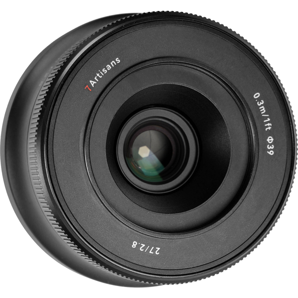 7Artisans AF 27mm F2.8 autofókuszos objektív (Nikon-Z) APS-C fekete (AF27F28-Z)