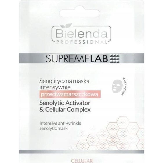 Bielenda Supremelab szenolitikus ránctalanító maszk arcra 1 db