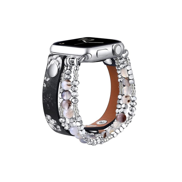 Mybandz 13459 Apple Watch Bőr Okosóra szíj 40/41/42mm - Mintás