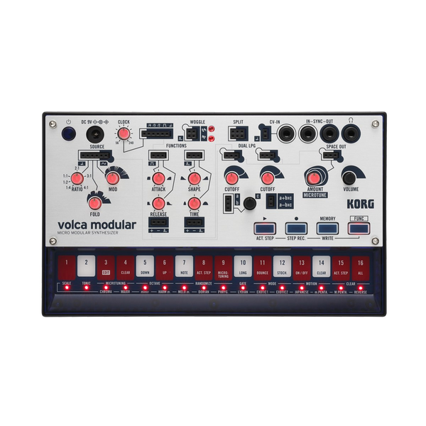 Korg Volca Modular Fél-Moduláris szintetizátor - Fekete / Fehér