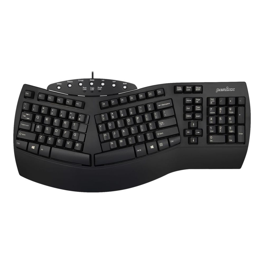 Perixx PERIBOARD-512 Classic - keyboard - US - black (11525)