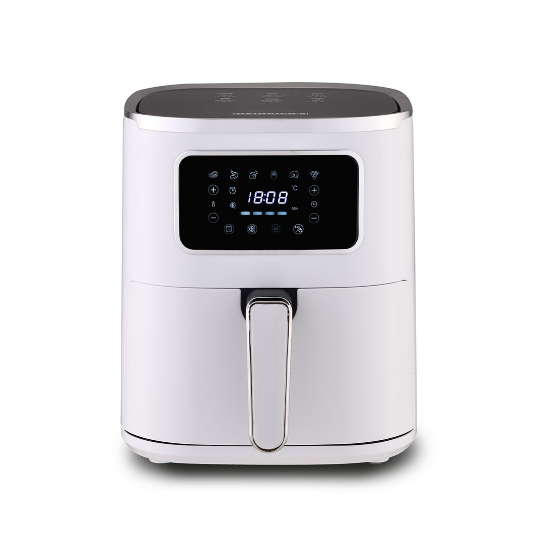 Heinrich‘s HFR 8216 AirFryer Forrólevegős sütő 5,0L 1450 Watt - Fehér (HFR 8216 BIAŁA)