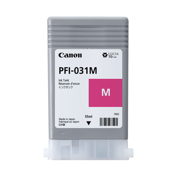 Canon PFI-031M Оригинален мастилен резервоар, магента, 55 мл