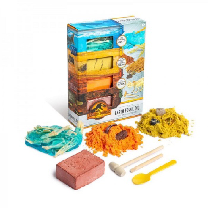 Jurassic World Talajrétegek régész készlet (0041)