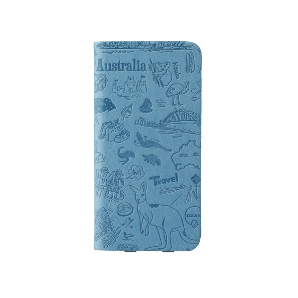 Ozaki OC585SY Travel Sydney iPhone 6S+/6+ Tok - Kék (OC585SY)