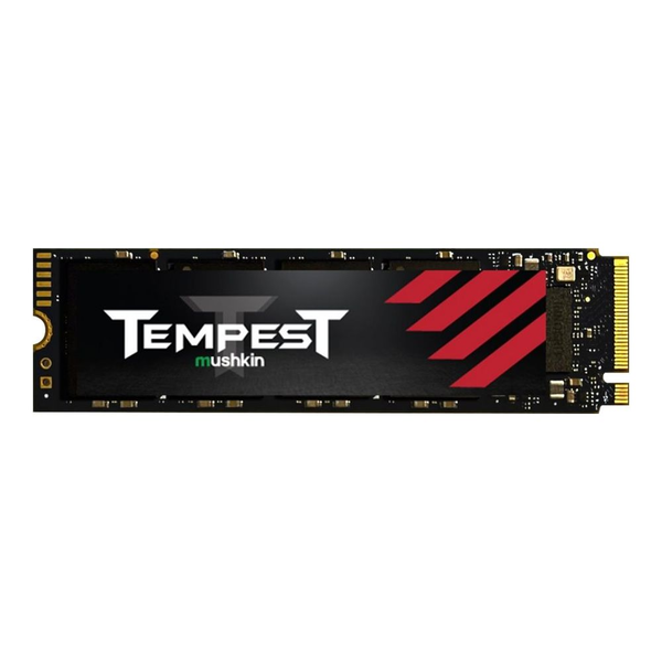 Solid State Drive, Mushkin, Winchester SSD, M.2, 256BG, 2280, 1400MB/s, 3100MB/s, NVMe, BOX, 3.8 mm, SLC, Черен