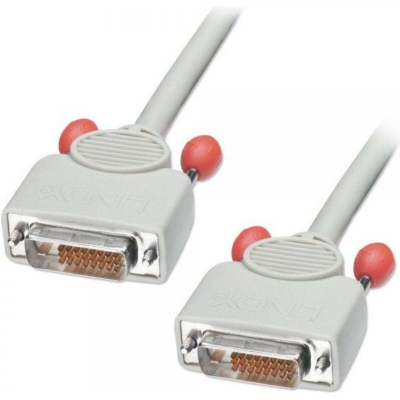 Lindy 3m DVI Cable cablu DVI DVI-D Alb