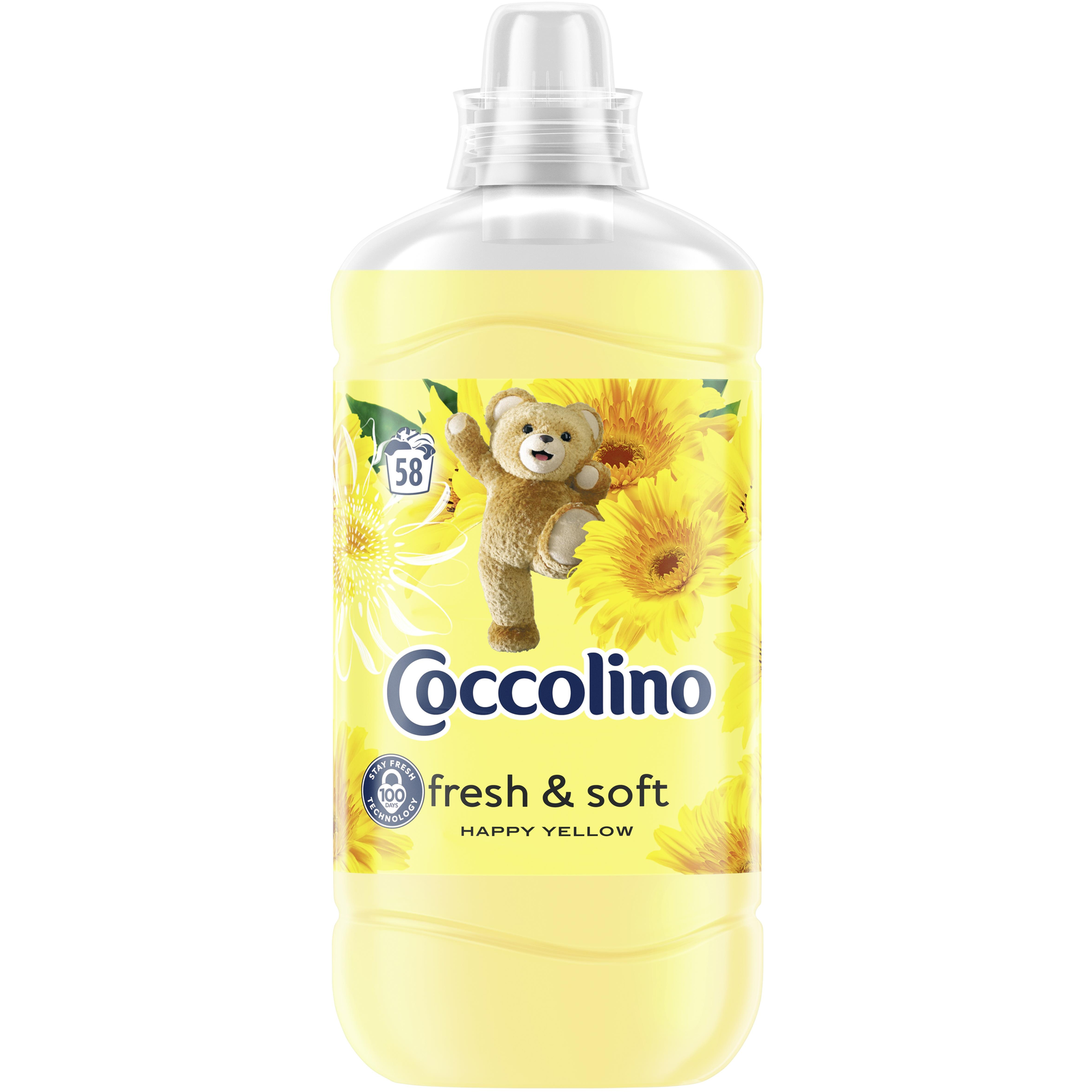 Coccolino Happy Yellow 1,45 l (58 mosás) (8720181410581)