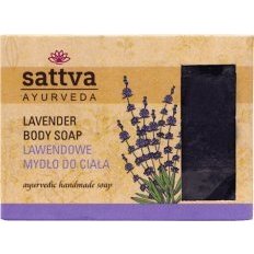Sattva Body Soap indyjskie mydło glicerynowe Lavender 125g