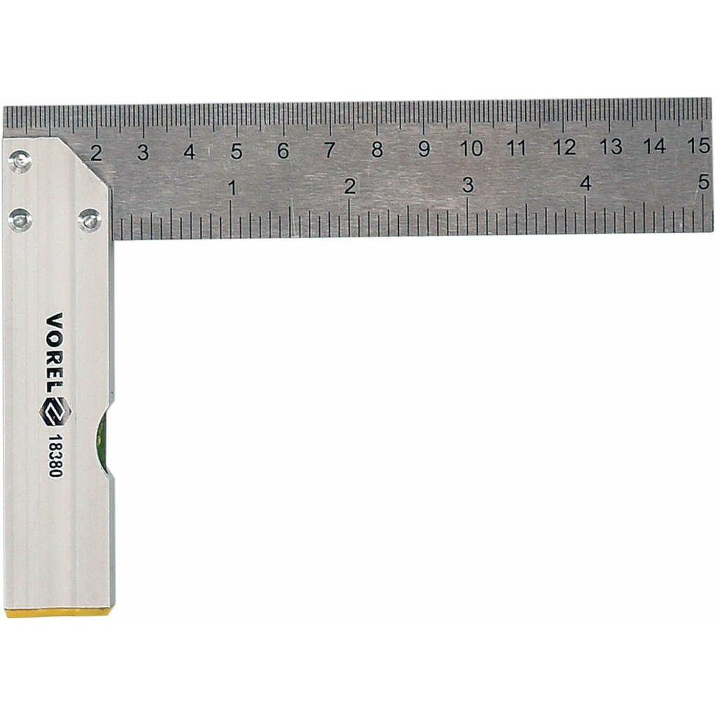 Vorel 150mm libellás derékszög (18380) (18380)