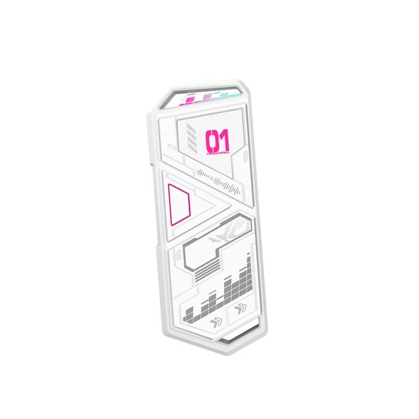 ASUS ROG Strix Arion Hatsune Miku Edition Box esterno SSD Bianco M.2