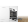 Bosch Serie 2 HBF133BR0 sütő 66 L A Fekete, Rozsdamentes acél