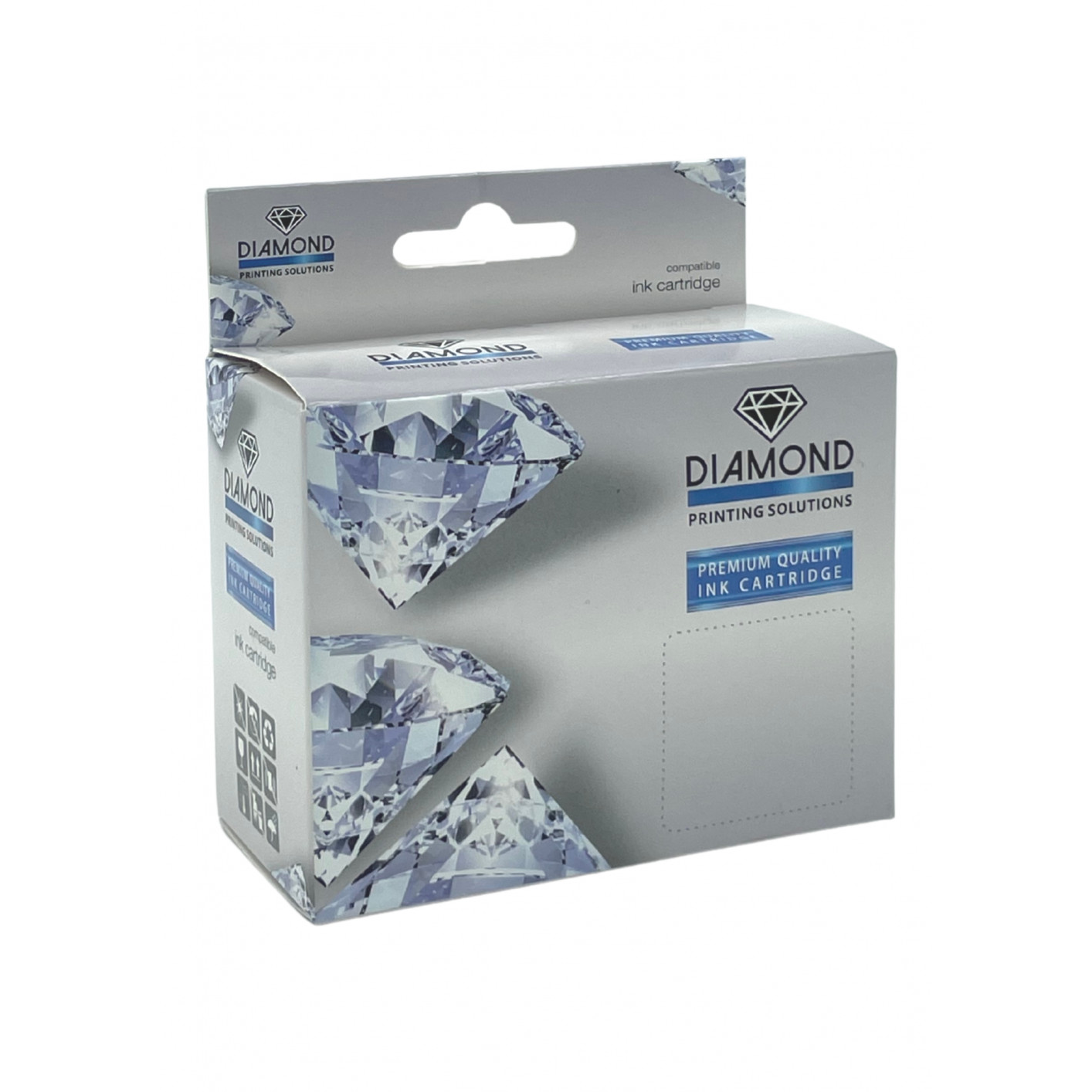 Diamond utángyártott BROTHER LC985 tintapatron fekete (BRLC985BKFUDI) (BRLC985BKFUDI)