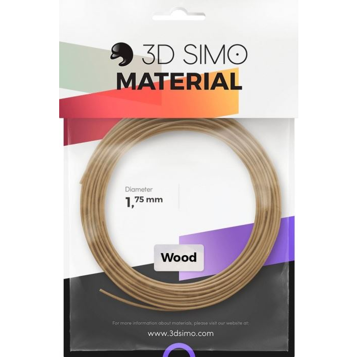 3D Simo Filament WOOD - barna (G3D3003) (G3D3003)