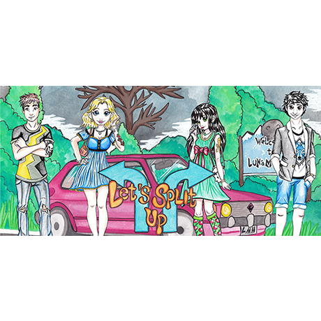 Let's Split Up (A Visual Novel) (PC - Steam elektronikus játék licensz)