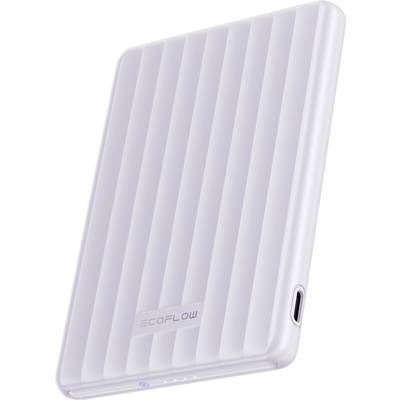 Външна батерия EcoFlow RAPID Mag 5000 mAh, лилава