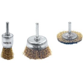 YATO Fazékkefe Klt. 3 részes csapos (YT-4755)