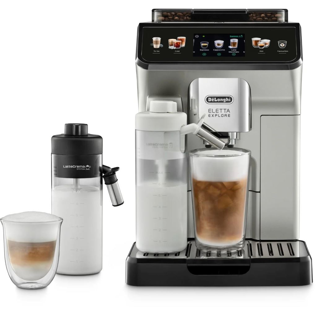 DeLonghi ECAM 450.55.S Eletta Explore automata kávéfőző (ECAM 450.55.S)