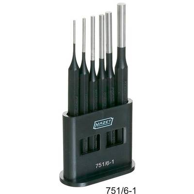 Sasszegkiütő készlet, 6 részes, Hazet 751/6-1 (751/6-1)