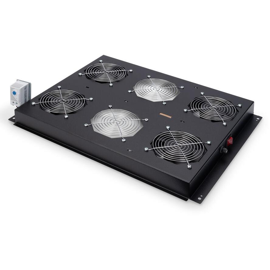 Digitus tetőventilátor rackszekrényhez (DN-19 FAN-4-SRV-B) (DN-19 FAN-4-SRV-B)
