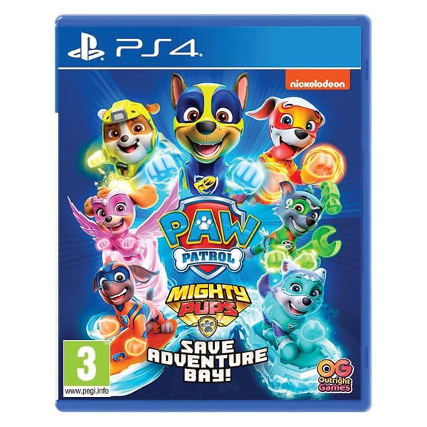 PAW PATROL: MIGHTY PUPS SAVE ADVENTURE BAY (PS4 - Dobozos játék)