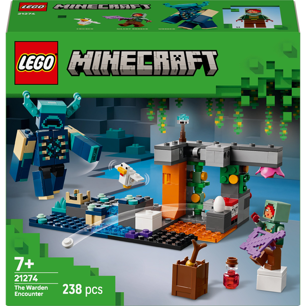 Minecraft Spotkanie ze strażnikiem (21274)