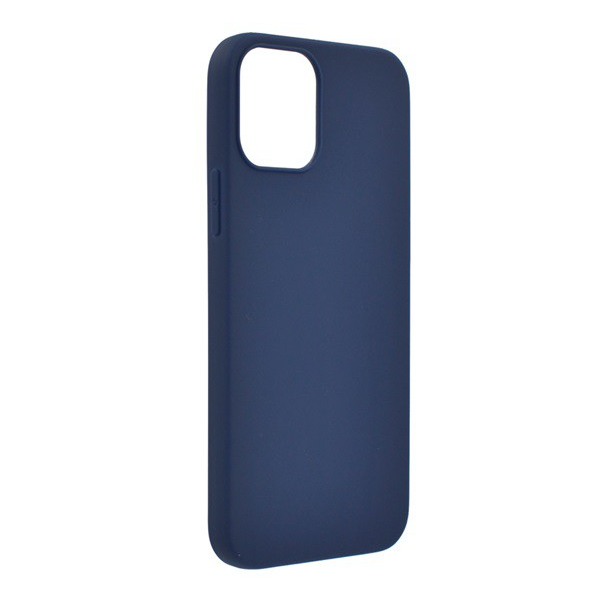 Szilikon telefonvédő (matt) SÖTÉTKÉK [Apple iPhone 12 Pro] (5996457995493)
