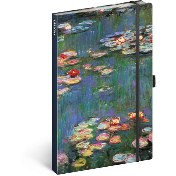 Realsystem Claude Monet Notesz - Mintás