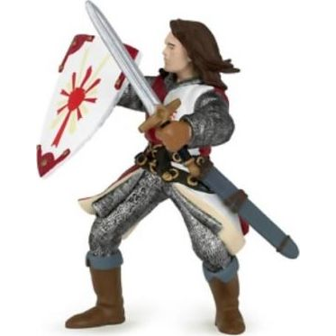 Figurka Papo Lancelot czerwony