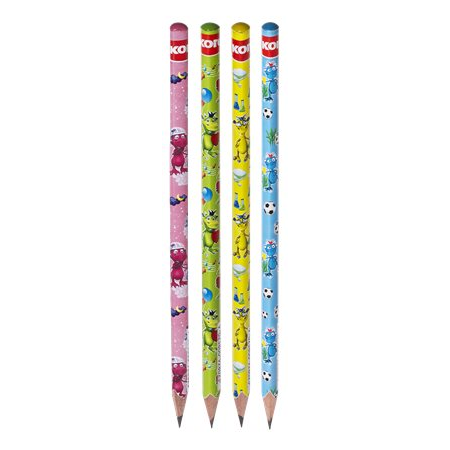 Kores 92802 Háromszögletű "HB" Grafitceruza Sárkányos (92802)