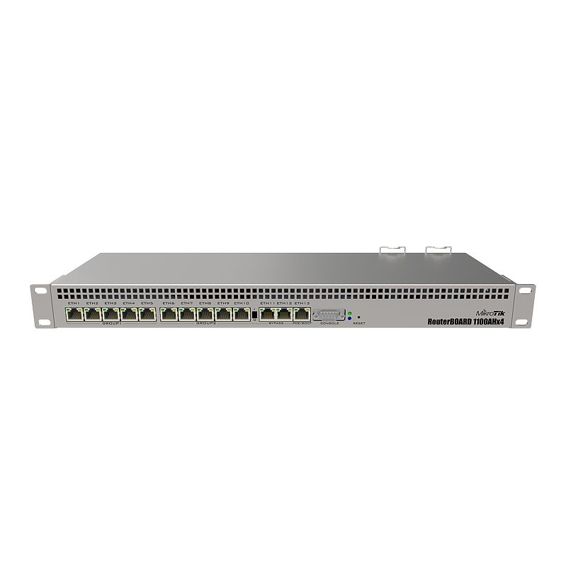 MikroTik RB1100AHx4 1U Rackmount Router (RB1100AHX4)