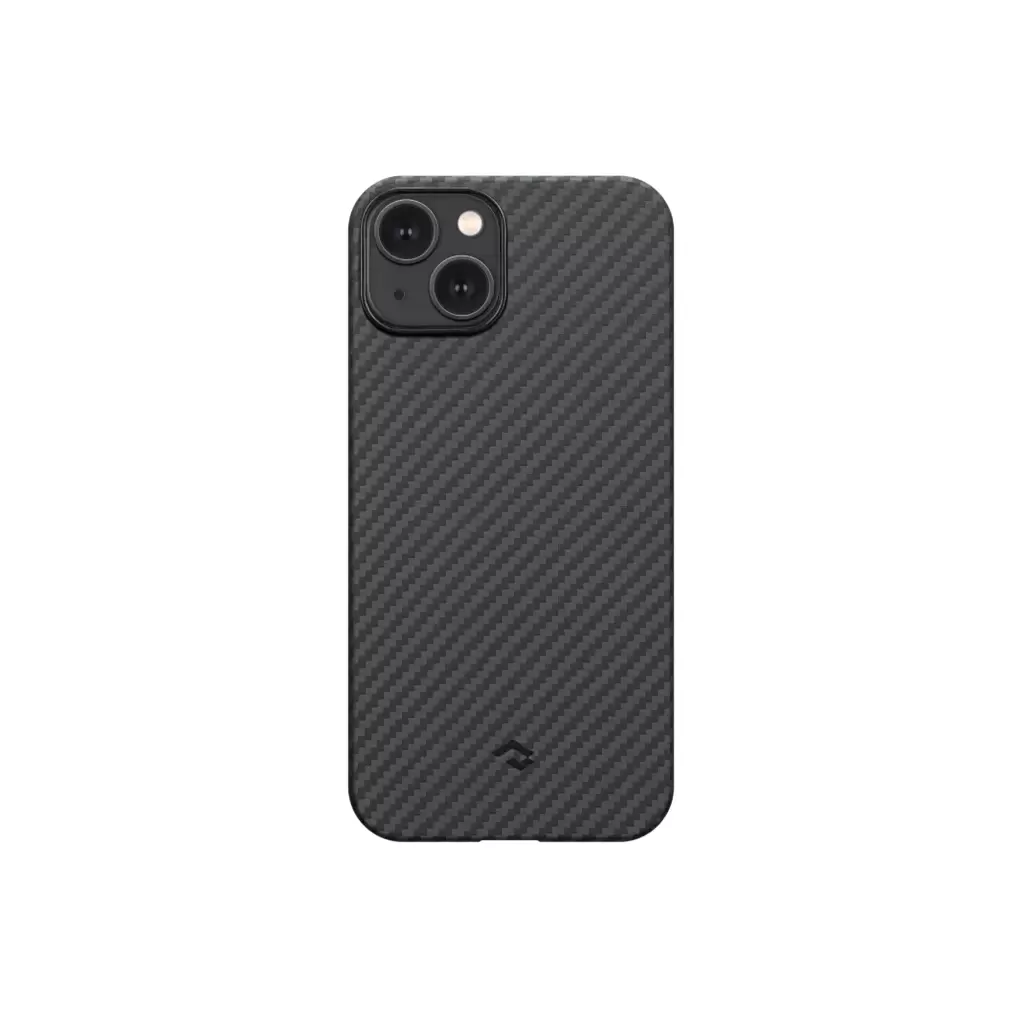 Pitaka MagEZ Case 3 Black / Grey Twill 1500D Apple iPhone 14 Plus készülékhez - MagSafe rögzítéssel (126914)