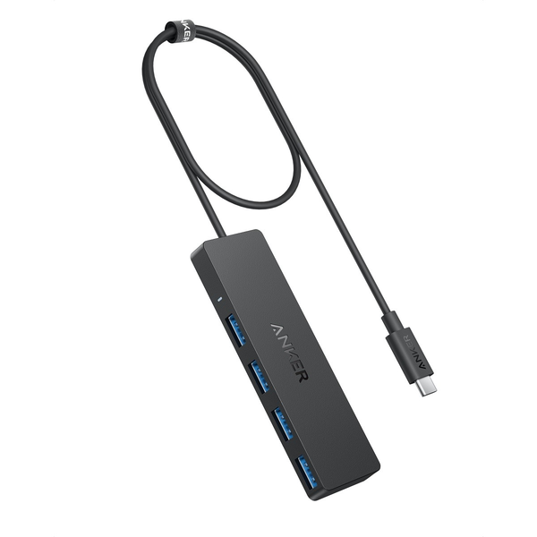 ANKER USB-C DATA HUB # 4IN1 # 5Gbps # BLACK # A8309