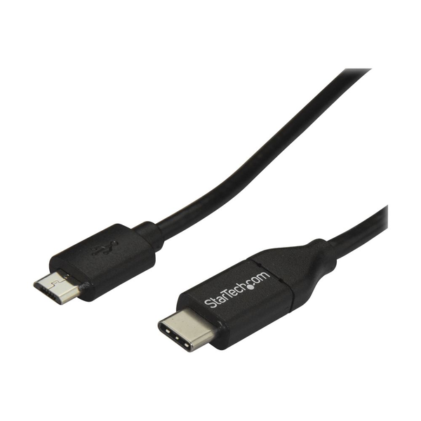 StarTech.com USB2CUB2M USB-kabel USB 2.0 2 m USB C Micro-USB B Sort