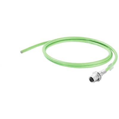 Weidmüller 1234770020 Érzékelő-/működtető adatösszekötő, konfekcionált M12 2.00 m Pólusszám: 4 1 db (1234770020)