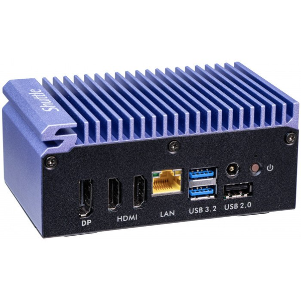 Shuttle Edge PC SPCEL12 0.46L размер РС Черен, Син J6412 Intel® SoC BGA 1493 2 GHz