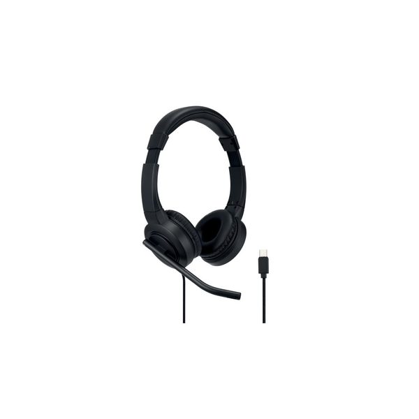 Kensington K83450WW hovedtelefoner/headset Ledningsført Opkald/musik USB Type-C Sort