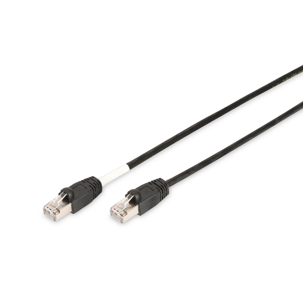 Digitus 10m Cat.6 S/FTP sieťový kábel Cat6 S/FTP (S-STP) čierny
