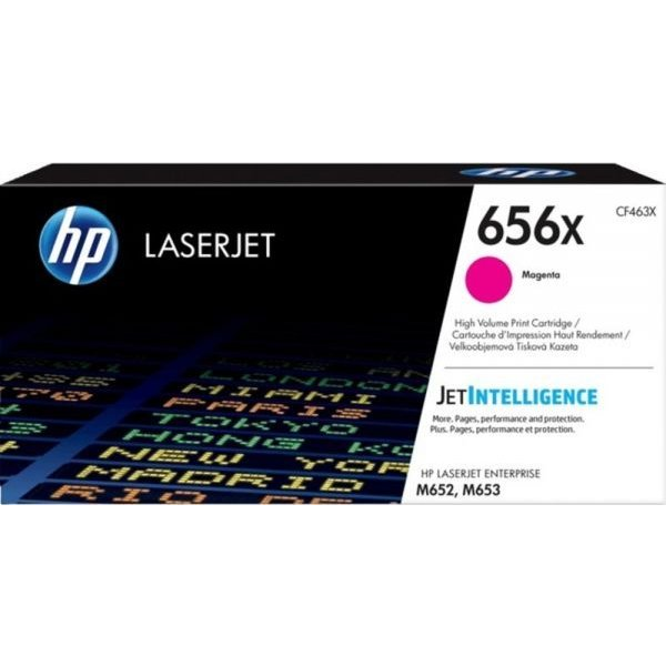 Cartuș de toner original HP 656X, magenta, 22.000 de pagini (CF463XC)