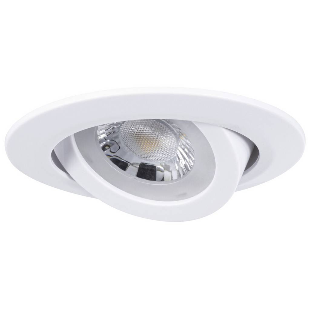 LED вграден осветителен уред Paulmann, бял, Ø 8 cm, 4,8 W, комплект от 20 броя