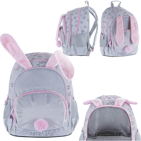 Astra Nyuszis Ergonomikus Iskolatáska - Honeybunny