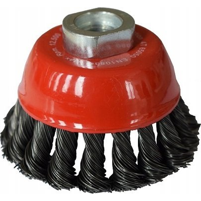 Abraboro Szczotka doczołowa 65 mm/ M14 ABRABORO - drut splatany 0,5 mm
